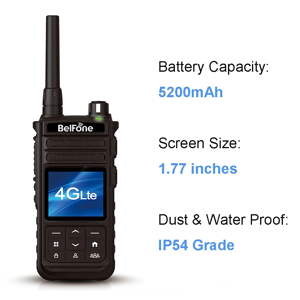 Belfone 4G Poc Radio Global Talk License Free Walkie Talkie with GPS Bf-Cm625s