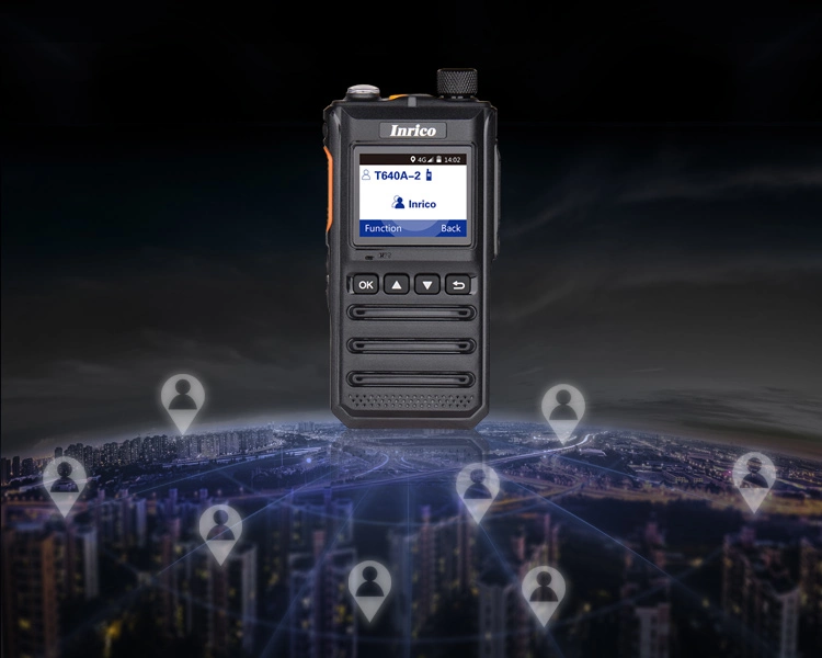 4G Lte Inrico Poc Radio T640A with WiFi Feature