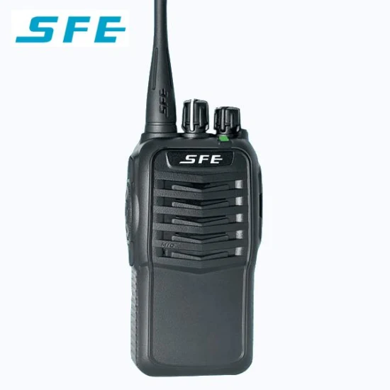 Sfe S780h Rádio Analógico Hot Sale Rádio Walkie Talkie 5W Potência de Saída 16 Canais com Função de Bloqueio de Canal Ocupado de Longo Alcance