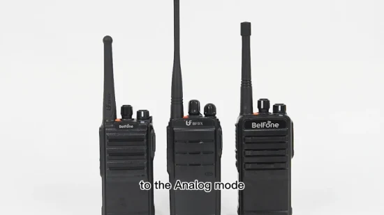 Marca Belfone Walkie Talkie Frequência China Dmr Rádio Digital Bidirecional