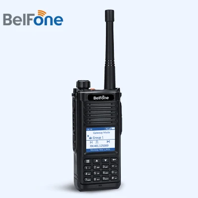 Transceptor de rádio multimodo Poc Dmr Walkie Talkie rádio híbrido Bf-Tp800