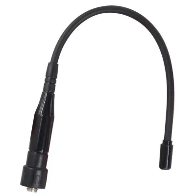 Antena macia de antena telescópica estendida de ganho para rádio bidirecional Baofeng 888s UV5r UV-82