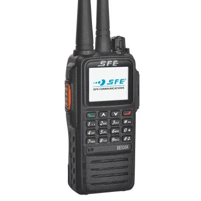 Se530K Rádio bidirecional portátil de modo duplo analógico UHF VHF e rádio PoC 4G 3G 2g