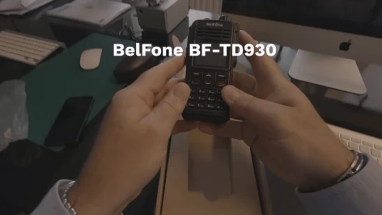 Belfone Td-930 Handheld Tire 3 Rádio Bidirecional Pseudo Trunk IP68 Critical Communication Woki Toki