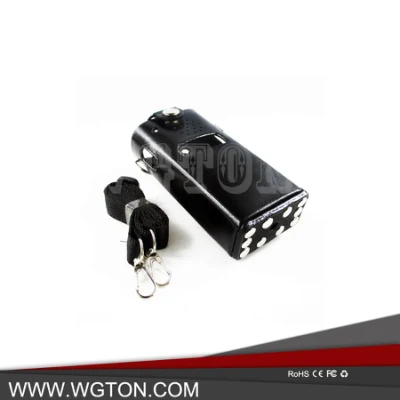 Estojo para transporte de rádio bidirecional Estojo de couro Suporte para transporte Coldre Compatível com Tk278 Walkie Talkies (pacote com 1)